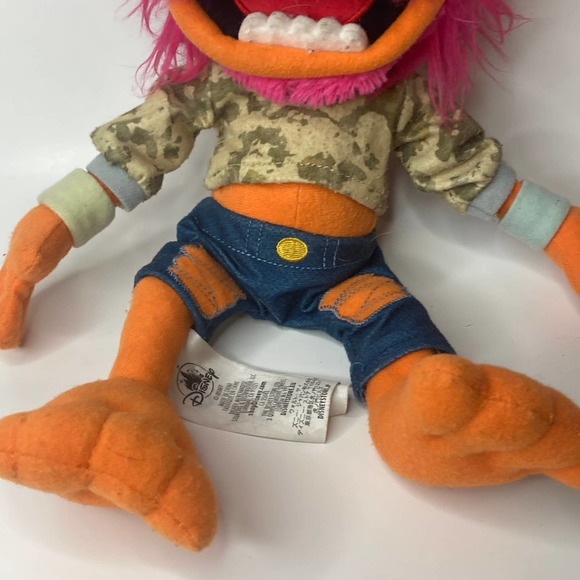 Disney Store Muppets Muppet Babies Animal 12” Stuffed Plush Doll Toy Camo Jeans - Picture 8 of 9
